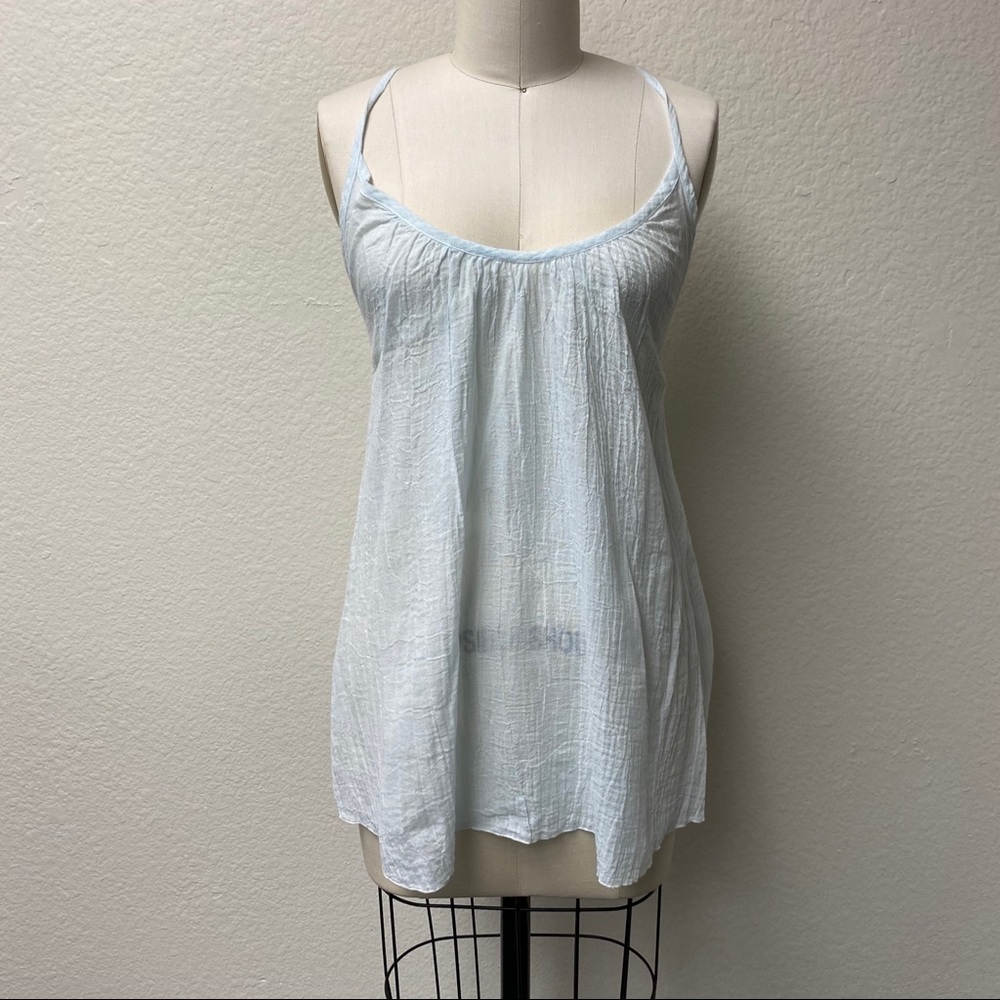 Love Tanjane Light Blue Tank